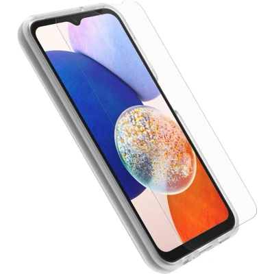 Afbeelding van OtterBox React Geschikt voor de Samsung A14 Hoesje Transparant + Screen Protector