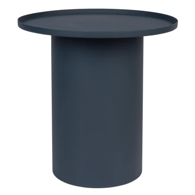Afbeelding van Maison Bobby Bijzettafel Sverre Rond Blauw
