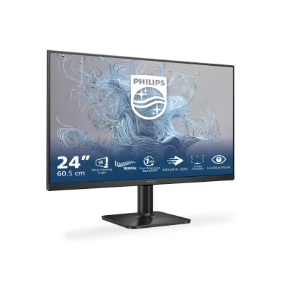 Afbeelding van Dis 24 Philips 24E2N1100LB FHD Black 16:9,100Hz,HDMI,D SUB