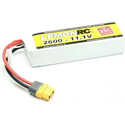 Afbeelding van LemonRC LiPo accupack 11.1 V 2600 mAh Aantal cellen: 3 35 C Softcase XT60