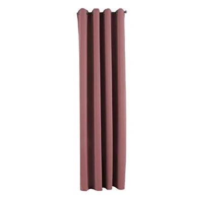 Afbeelding van Gardinenbox Ondoorzichtig »NewYork« oudroze H x B 245 140 cm 1 pack thermo gordijn verduisteringsgordijn blackout oogjes geluidsisolerend Öko Tex UV bescherming vouwhouder 201920600