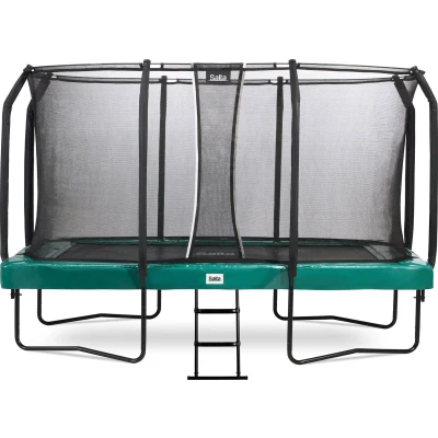 Afbeelding van Trampoline Salta First Class Rectangular Groen 244 x 427 cm + Safety Net