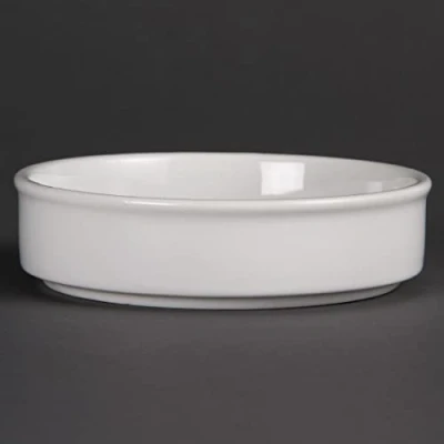 Afbeelding van Olympia Whiteware stapelbare tapasschaaltjes 13,4cm (6 stuks)
