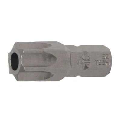 Afbeelding van BGS 4455 Bit lengte 30 mm 8 (5/16&quot;) buitenzeskant T profiel (voor Torx) met boring T55