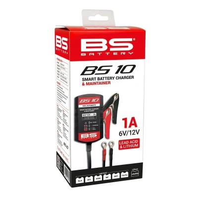 Afbeelding van BS Battery BS10 6V/12V 1A Slimme Batterijlader, afmeting 260 mm