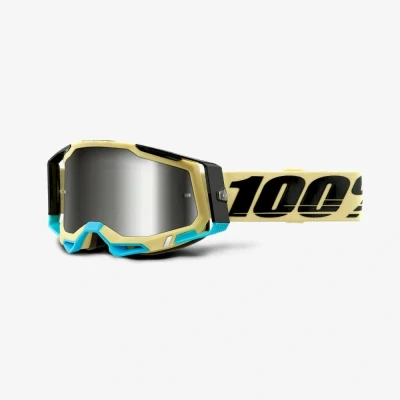 Afbeelding van 100% 2021 Racecraft 2 Airblast Crossbril (Lens: Zilver)