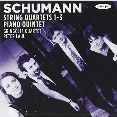 Afbeelding van Gringolts Quartet &amp; Peter Laul Schumann: String Quartets 1 3/Piano Quintet (2 CD)