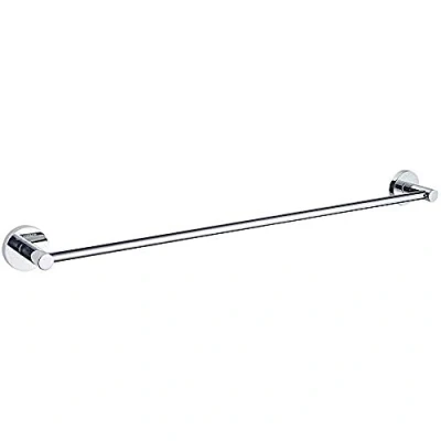 Afbeelding van GRIFEMA G30101 Wandgemonteerd Handdoekenrek voor Badkamer, Grote Handdoekhouder Keuken, 60 cm, Messing, Chroom