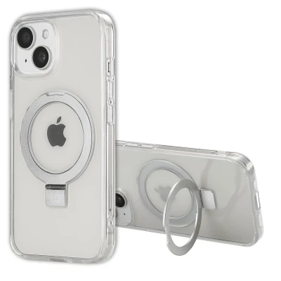 Afbeelding van Apple iPhone 15 MagSafe Hoesje Kunststof Accezz Hardcase/Backcover Transparant Telefoonhoesje Shockproof/Valbescherming