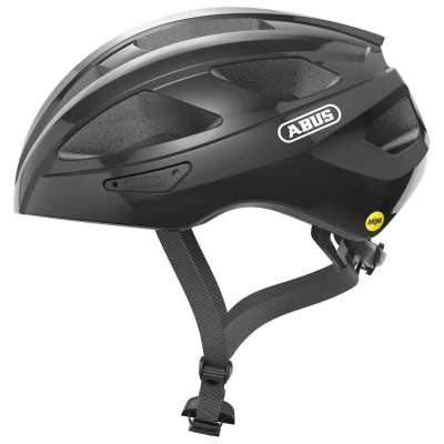 Afbeelding van Abus Macator MIPS road helm BikeTotaal.nl Zwart