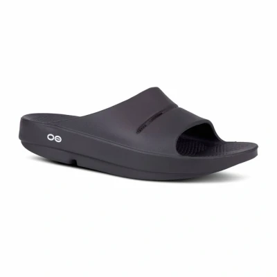 Afbeelding van Slipper OOfos Unisex OOahh Black Schoenmaat 36