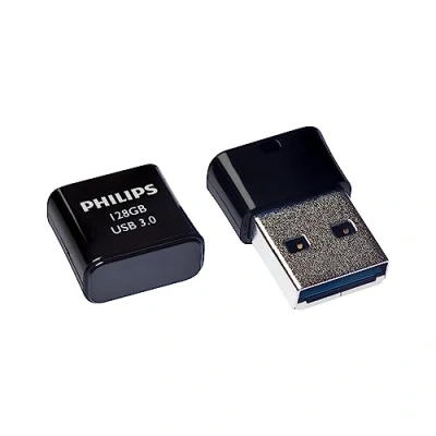 Afbeelding van Philips FM12FD90B Pico Edition 128 GB USB 3.0 Keychain Zwart