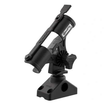 Afbeelding van Scotty Fly Rod Holder W/ 0241 Side / Deck Mount Hengelsteun