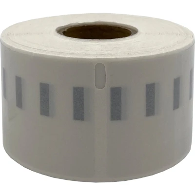 Afbeelding van DULA Dymo Compatible labels Transparant 99013 S0722410 Adresetiketten 1 rol 36 x 89 mm 260 per