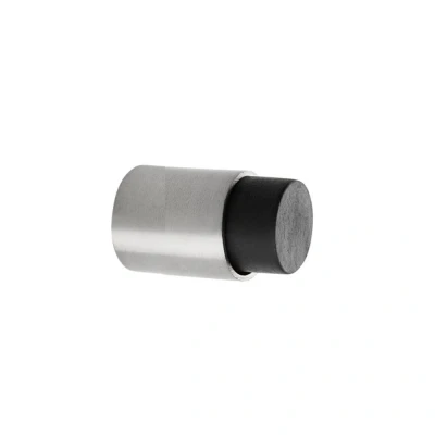 Afbeelding van Deurstopper mat nikkel voor wandmontage 35x22mm