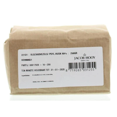 Afbeelding van Jacob Hooy Vlozaadvezels 250GR