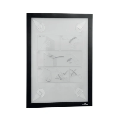 Afbeelding van Duraframe Durable 484301 A4 zwart