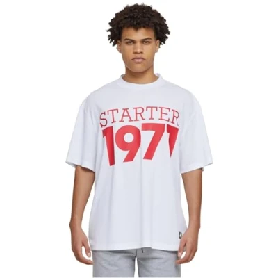 Afbeelding van Starter Train Tshirt print, Heren, Maat: XXL, White