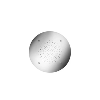 Afbeelding van HotBath Mate inbouwhoofddouche 28cm rond nikkel Geborsteld