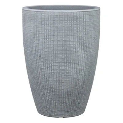 Afbeelding van Scheurich Hoge bloempot (Hoogte 54 cm, Grijs)