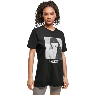 Afbeelding van Mister Tee F#?KIT Dames T shirt 4XL Zwart