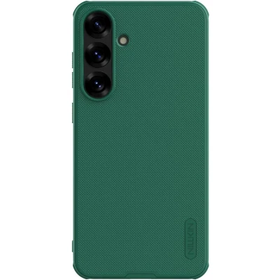 Afbeelding van Nillkin Super Frosted Shield Hoesje Geschikt voor Samsung Galaxy S25 Plus Back Cover Groen