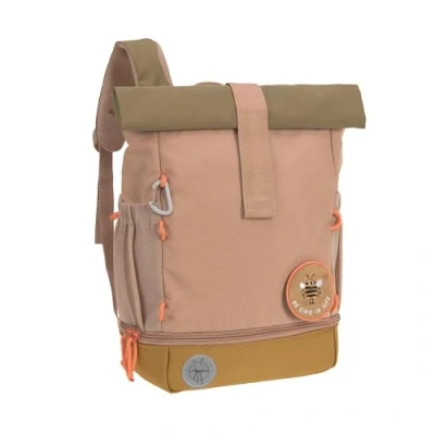 Afbeelding van LÄSSIG Backpack Nature Mini roll top , hazelnoot