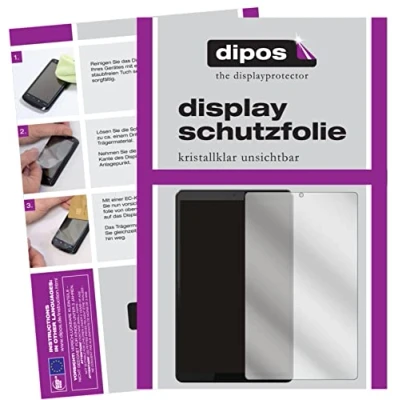 Afbeelding van dipos I 2x Beschermfolie helder geschikt voor Lenovo Smart Tab M8 Folie screen protector