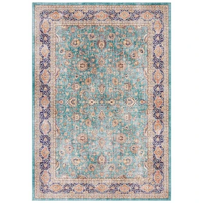 Afbeelding van Oosters Vloerkleed Maschad Elle Decoration Jade 80x200 Cm