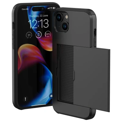 Afbeelding van Apple iPhone 15 Plus Hoesje Kunststof iMoshion Hardcase/Backcover Zwart Telefoonhoesje