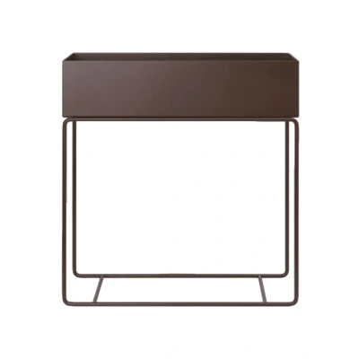 Afbeelding van ferm LIVING plantenbak Dark Chocolate