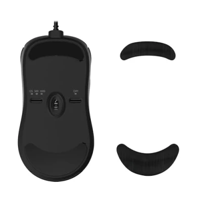 Afbeelding van kwmobile muis voeten sticker geschikt voor BenQ ZOWIE ZA13 Computermuis glijder Stickers in zwart