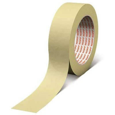 Afbeelding van Tesa Universeel afdektape licht gecrêpt lichtbeige lengte 50 m breedte 25 mm wiel 12 stuks 04349 00001 00