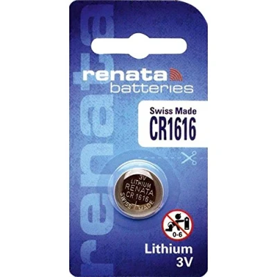 Afbeelding van iChoose Limited Munt batterijpack Lithium 3V voor horloges, zaklampen, autosleutels, rekenmachines, camera&#039;s, etc. CR1616 Renata
