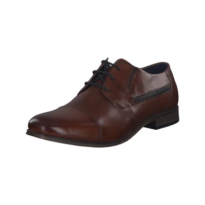 Afbeelding van bugatti Leagro veterschoenen voor heren, cognac, 45 EU