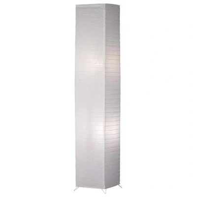 Afbeelding van Vloerlamp REALITY Bamboo Wit