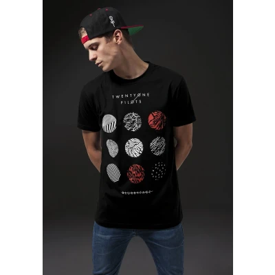 Afbeelding van Mister Tee Twenty ONE Pilots Tshirt print, Heren, Maat: 5XL, Black