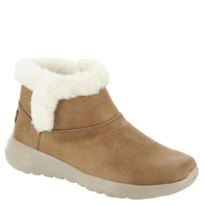 Afbeelding van Skechers On the GO Joy Endeavor Dames Gevoerde Winterlaarzen Boots Bruin 144013 CSNT Maat EU 39.5 UK 6.5