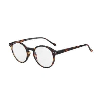 Afbeelding van ZENOTTIC Blauw Licht blokkerende Bril, Anti Duizelige Lens, Voor Dames en Heren, Lichtgewicht Rond Frame, Retro