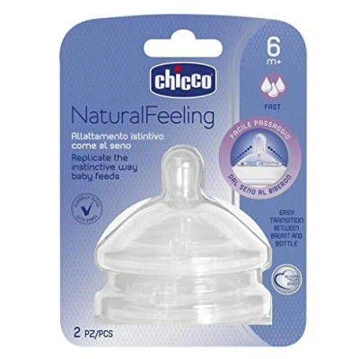 Afbeelding van Chicco Step UP New Siliconenzuiger, 6 m + snelle zuigstroom, 2 stuks