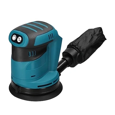 Afbeelding van Weytoll excentrische schuurmachine, snelheid 125 mm, borstelloze motor 12000 omw/min (voor Makita accu 18 V, batterijen niet inbegrepen)