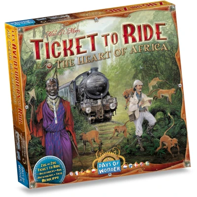 Afbeelding van Ticket to Ride Map Collection: Volume 3 The Heart of Africa (NL/EN/FR/DE)
