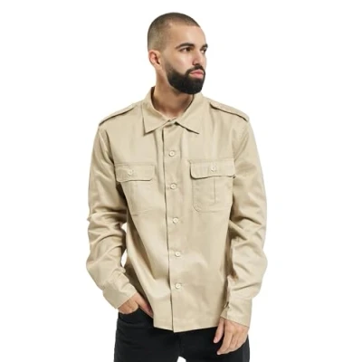 Afbeelding van Brandit Overhemd, Heren, Maat: Large, Beige
