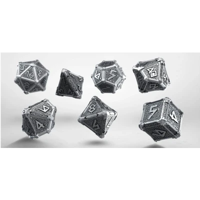 Afbeelding van Q Workshop QWOMMY35 Metalen Mythical Dice Set 7, spel