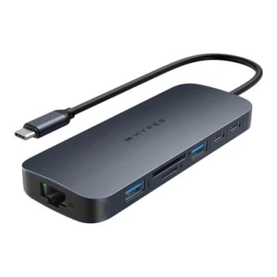 Afbeelding van Hyper HyperDrive EcoSmart Gen2 Dual HDMI USB C 11 in 1 Dock 140 W