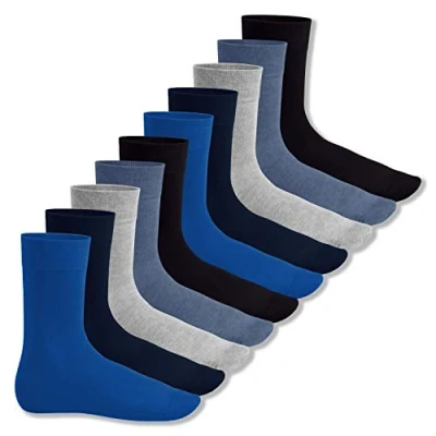 Afbeelding van Footstar Everyday! 10 paar damessokken met katoenen basic sokken, jeans, 39 42 EU