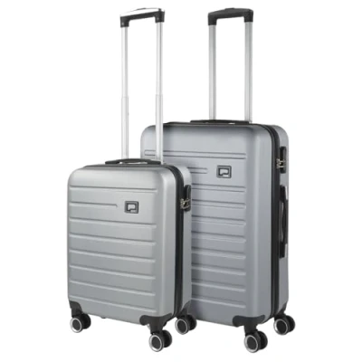 Afbeelding van SKPAT Valises. Lot de Valise Rigides 4 Roulettes Grande Taille, soute Avion, Bagages pour Voyages.Ensemble Voyage. Verrouillage à Combinaison, Zilver