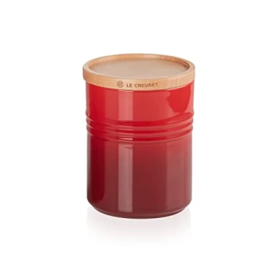 Afbeelding van Voorraadpot Le Creuset met Deksel Kersenrood 10 cm (540ml)