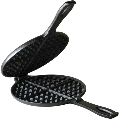 Afbeelding van The Windmill Cast Iron Wafelijzer