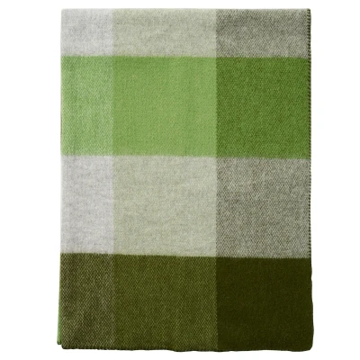 Afbeelding van Wollen Plaid Groen Blauw 130 x 180 cm Klippan